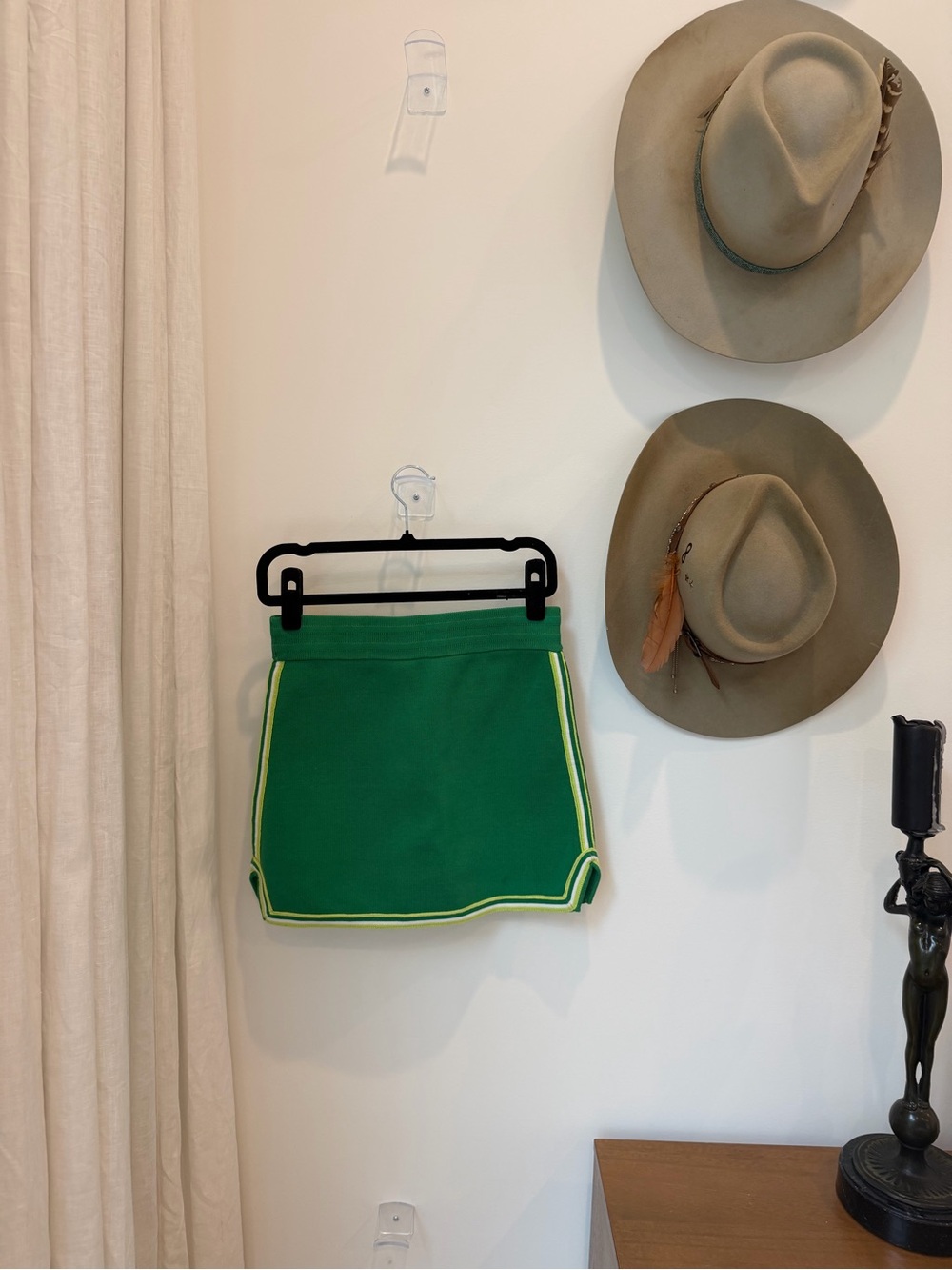 Nagnata Bright Green Knit Top with Black Label
